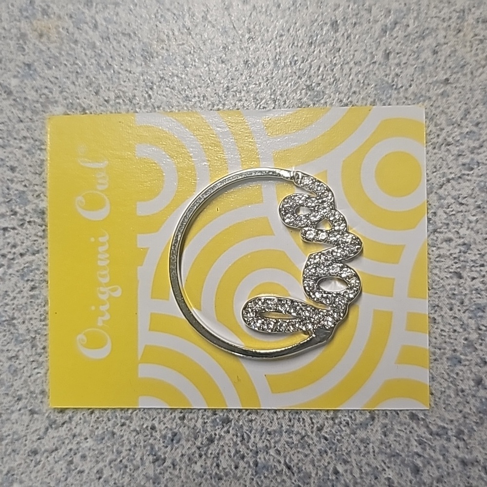 Origami Owl "Love" Large Locket Insert